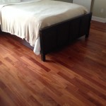 New Santos Mahogany Engineered Wood Flooring.