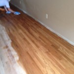 Rough then Fine Sanding and Scraping to Refinish a cupped Wood Floor.