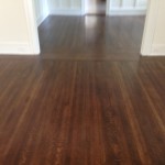 Refinished beautiful Riverside hardwood floors
