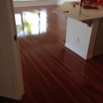 Recoated Brazilian Cherry Wood Flooring