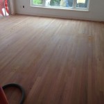 Sanded Brazilian Cherry Wood Floor in home in St. Augustine, Florida