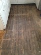 Yellow Pine Kitchen floor prior to refinishing