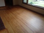 Beauty of old solid Heart Pine wood flooring shows after refinishing