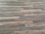 Detail of vinyl plank flooring installed by Dan's Floor Store