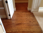 New solid Red Oak plank flooring