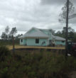 Eco-friendly home on the Westside of Jacksonville, Florida - side view.