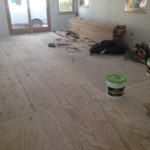 Plywood subfloor installed to APA & NWFA standards