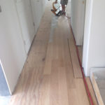 Solid White Oak flooring going in over adhesive over plywood subfloor