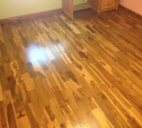 Costa Rican Teak wood flooring