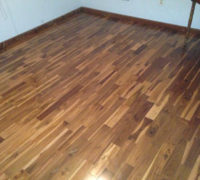 Costa Rican Teak wood flooring