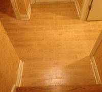 New wood-look floor tiles