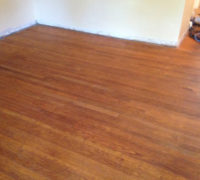 Old solid Red Oak wood flooring - to be refinished