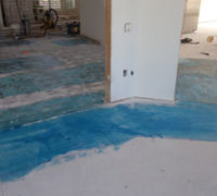 Priming subfloor