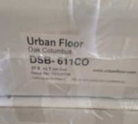 Urban flooring Oak hardwood flooring - tawny gray Columbus collection.