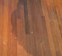 Old, solid Red Oak wood flooring