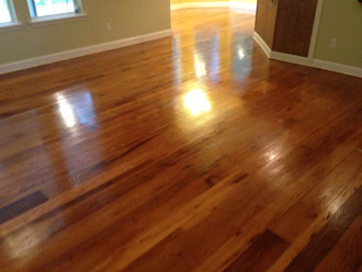 Screen And Tung Oil Recoat Red And White Oak Floors In Pvb