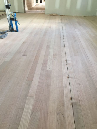 Installing Solid Red Oak Hardwood Flooring Avondale