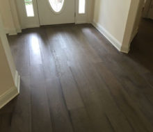 French Oak wood flooring installed