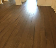 French Oak wood flooring installed