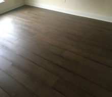 French Oak wood flooring installed