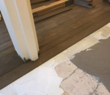 Installing French Oak wood flooring over leveled subfloor