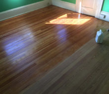 Refinishing old heart pine wood flooring