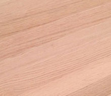 Sanded red oak wood flooring (detail)