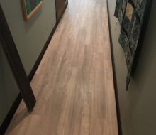 New vinyl plank flooring installed in Manatee Cafe