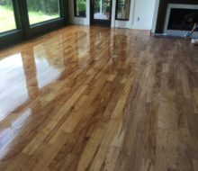 Refinishing hickory flooring