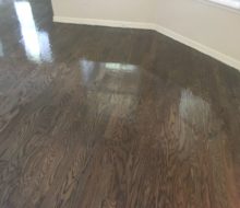 Finishing Red Oak flooring