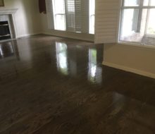 Finishing Red Oak flooring