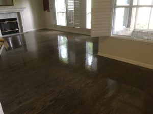 Finishing Red Oak flooring