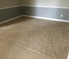 Condo tile and carpeting to be removed