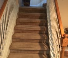 Carpeting on stairs to be removed