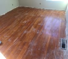 Old solid red oak flooring