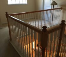 Upstairs hall carpeting to be removed