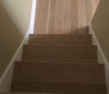 Solid White Oak stair treads