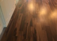 Installing Brazilian Pecan hardwood flooring