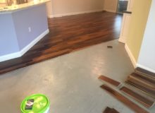 Installing Brazilian Pecan hardwood flooring