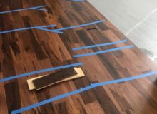 Installing Brazilian Pecan hardwood flooring