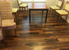 Installed Brazilian Pecan hardwood flooring