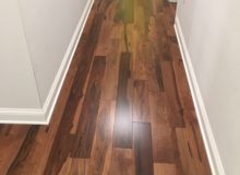 Installed Brazilian Pecan hardwood flooring