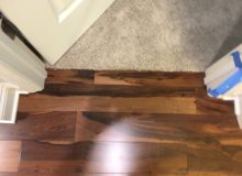 Installed Brazilian Pecan hardwood flooring