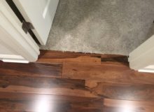 Installed Brazilian Pecan hardwood flooring