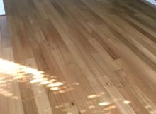 Engineered white oak wood flooring