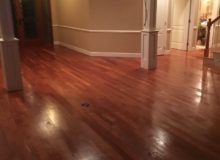 Refinished American Cherry flooring