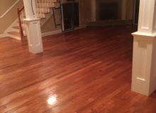 Refinished American Cherry flooring