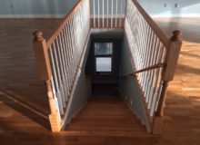 Refinished stairway