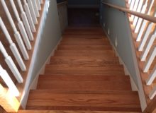 Refinished stairway