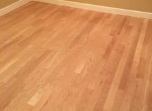 American Cherry flooring after 3 sanding passes